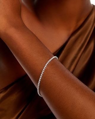Bloomingdale's Fine Collection Certified Colorless Diamond Tennis Bracelet in 14K White Gold 2.0 tcw