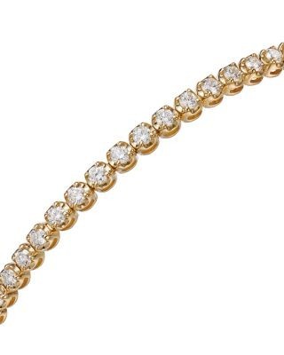 Bloomingdale's Fine Collection Certified Diamond Tennis Bracelet in 14K Yellow Gold, 2.0 tcw