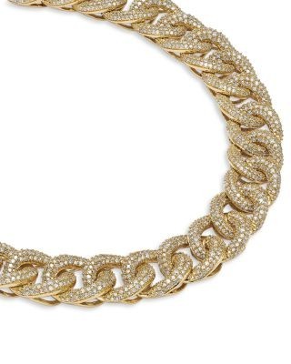 Bloomingdale's Fine Collection Diamond Pave Link Bracelet in 14K Yellow Gold, 4.0 tcw