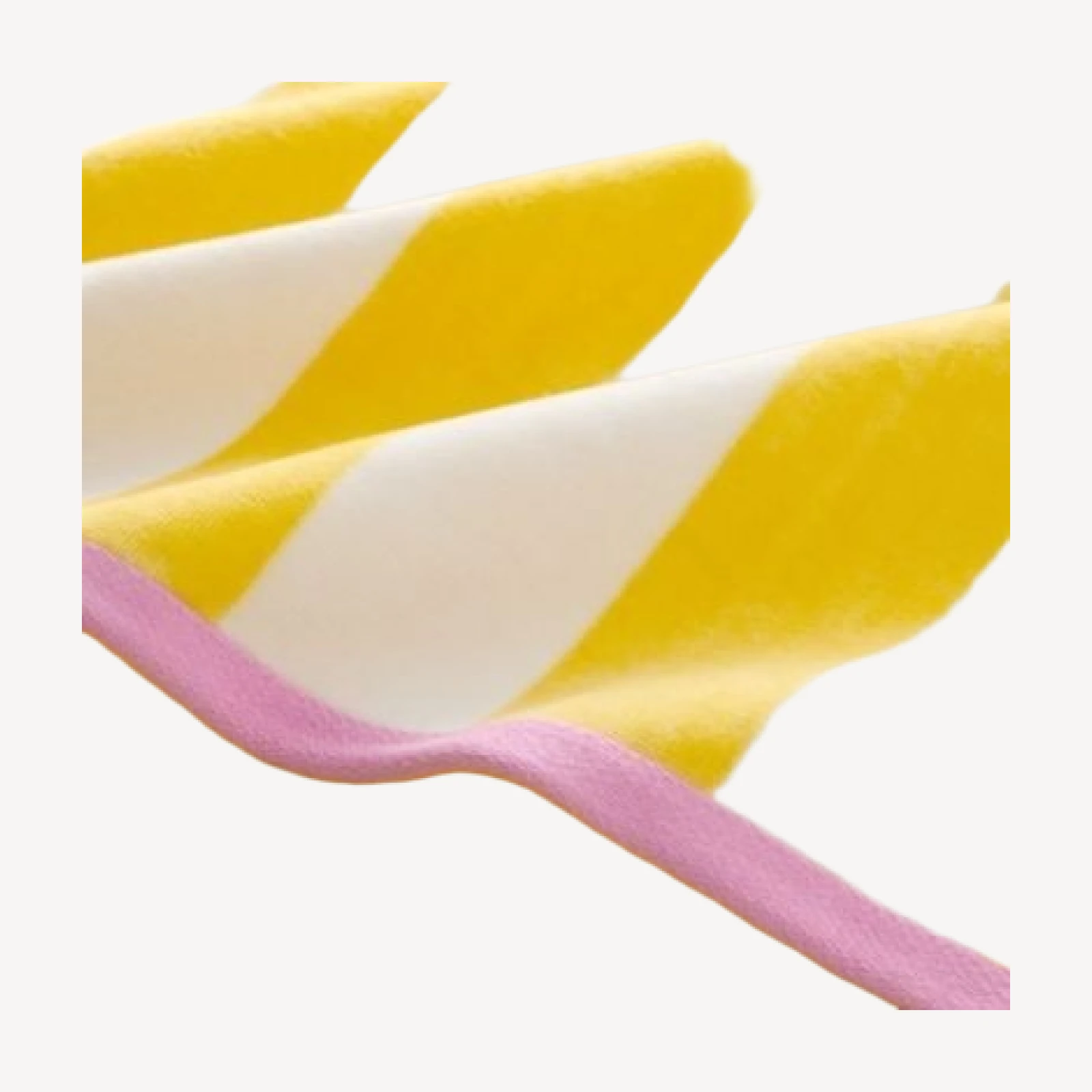 Aqua Yellow Stripe Beach Towel - Exclusive