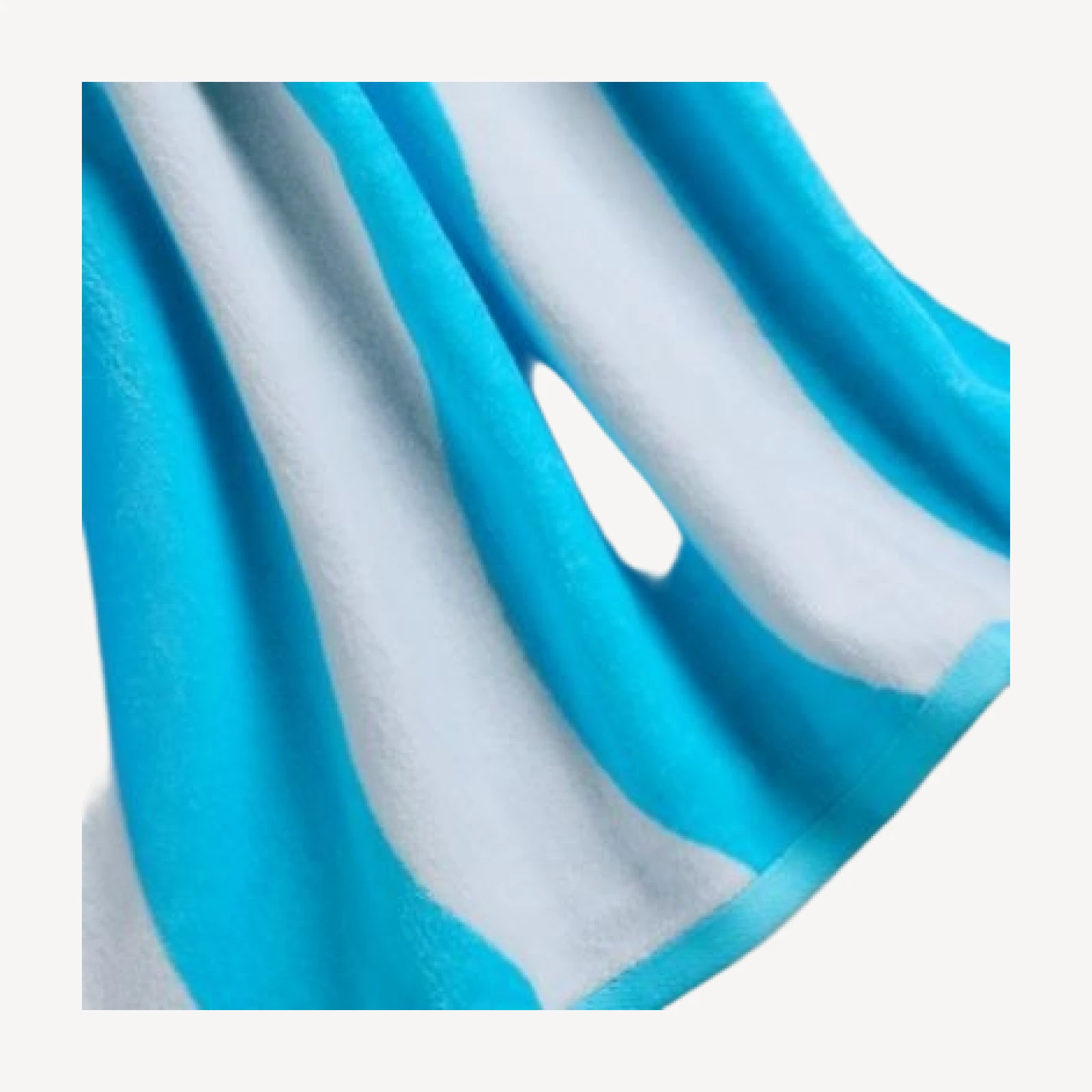 Aqua Wave Stripe Beach Towel - Exclusive