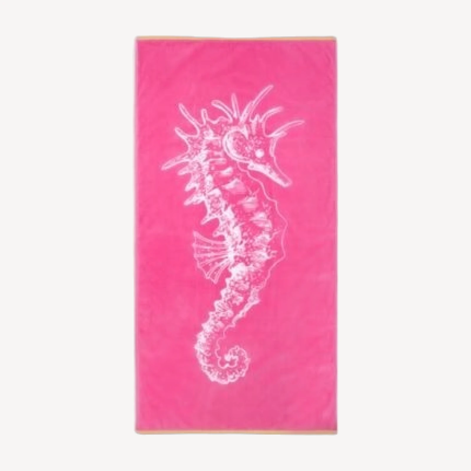 Aqua Seahorse Beach Towel - Exclusive