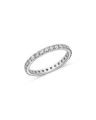 Bloomingdale's Fine Collection Diamond Certified Eternity Band in 14K White Gold, 1.0 tcw