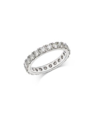 Bloomingdale's Fine Collection Diamond Certified Eternity Band in 14K White Gold, 2.0 tcw