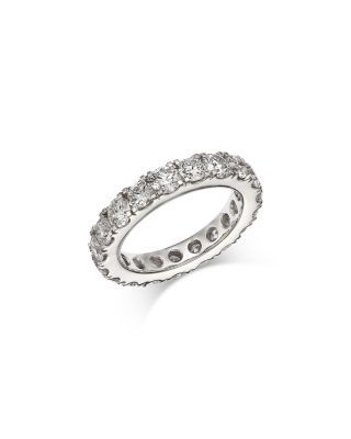 Bloomingdale's Fine Collection Certified Diamond Eternity Band in 14K White Gold, 4.0 tcw