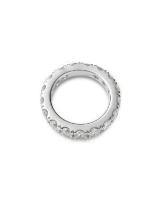 Bloomingdale's Fine Collection Diamond Certified Eternity Band in 14K White Gold, 5.0 tcw