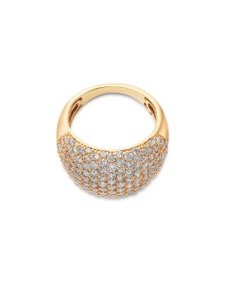 Bloomingdale's Fine Collection Pave Diamond Ring in 14K Yellow Gold, 3.0 tcw