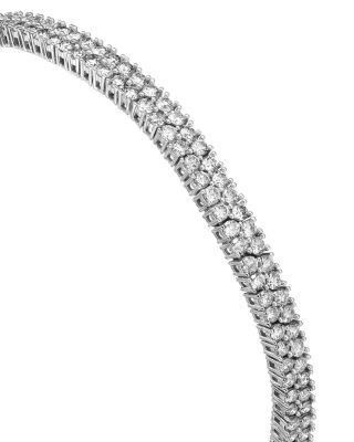 Bloomingdale's Fine Collection Diamond Double Row Tennis Bracelet in 14K Gold, 4.50 tcw