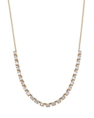 Bloomingdale's Fine Collection Luxe Collection Certified Lab Grown Diamond Necklace in 14K Yellow Gold, 3.0 tcw