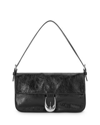 Staud Harlow Leather Shoulder Bag