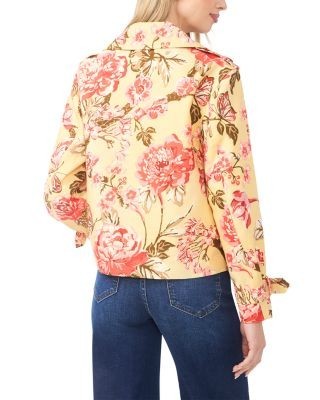 Ted Baker Leah Linen Hip Length Trench Jacket