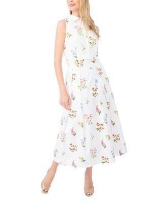 Ted Baker Rihana Wide Waistband Pleated Skirt