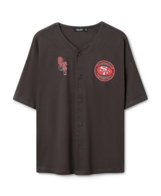 Junk Food Clothing Unisex Nfl San Francisco 49ers Baseball Jersey