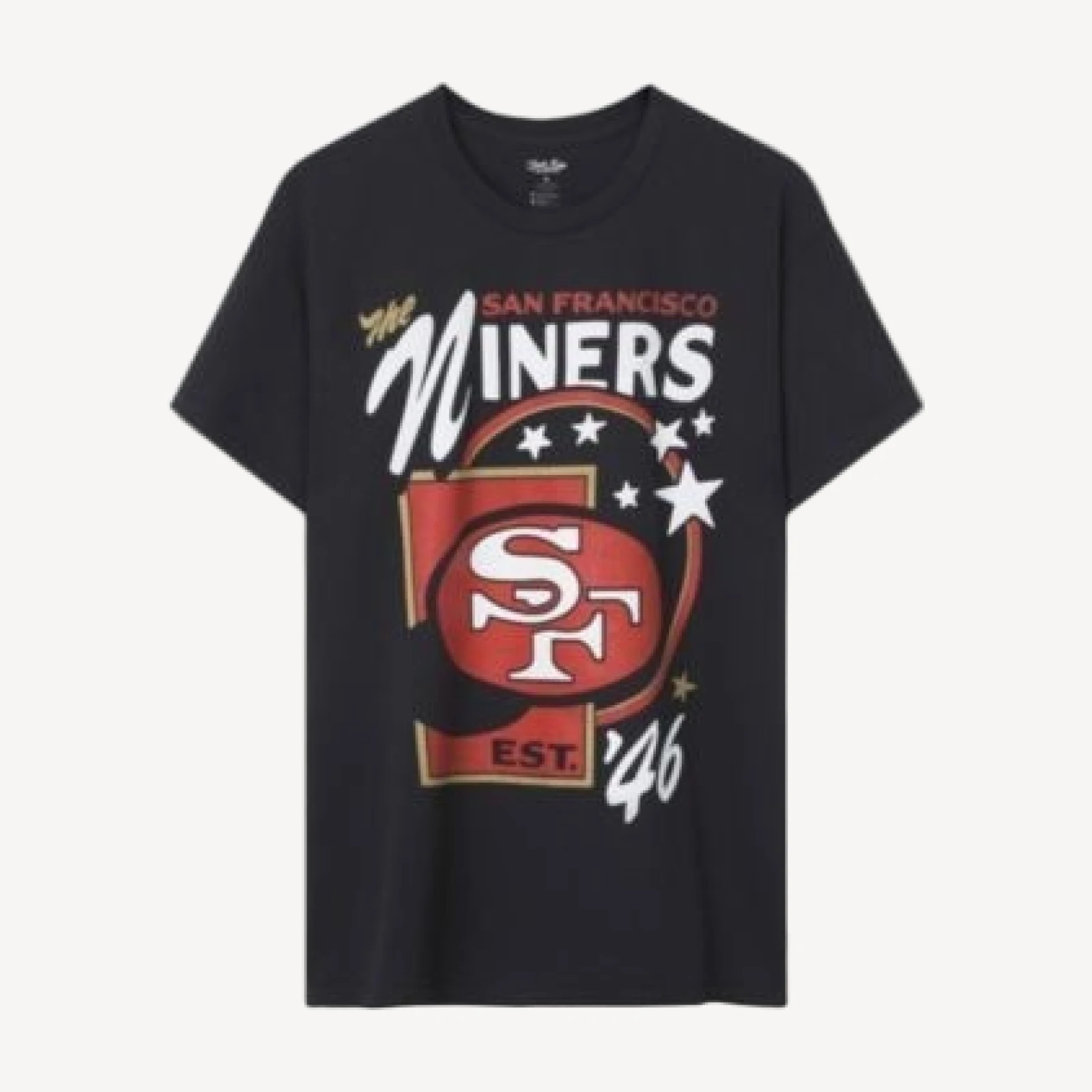 Junk Food Clothing Unisex San Francisco 49ers Star Power Tee