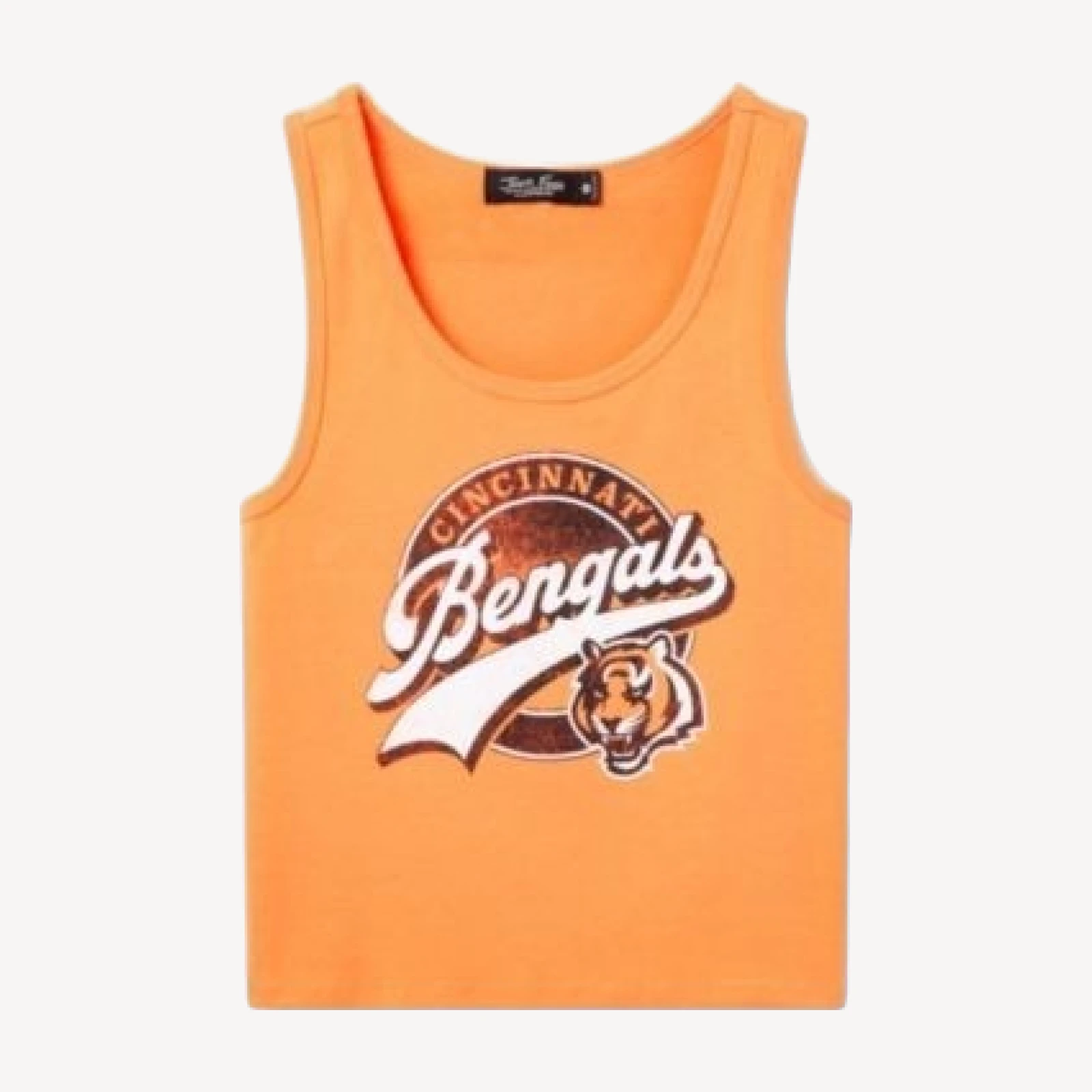 Junk Food Clothing Women's Cincinnati Bengals Cropped Tank