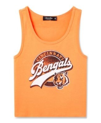 Junk Food Clothing Women's Cincinnati Bengals Cropped Tank
