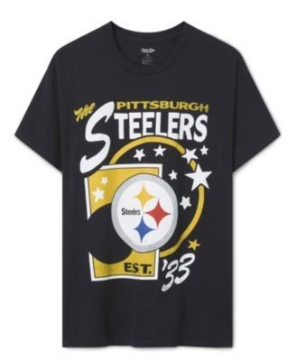 Junk Food Clothing Unisex Pittsburgh Steelers Star Power Tee