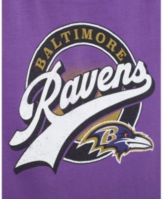 Junk Food Clothing Women's Baltimore Ravens Cropped Tank