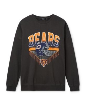 Junk Food Clothing Unisex Nfl Chicago Bears Drop Shoulder Crew Fleece