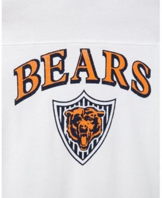 Junk Food Clothing Unisex Nfl Chicago Bears Striped Long Sleeve Tee - Little Kid, Big Kid