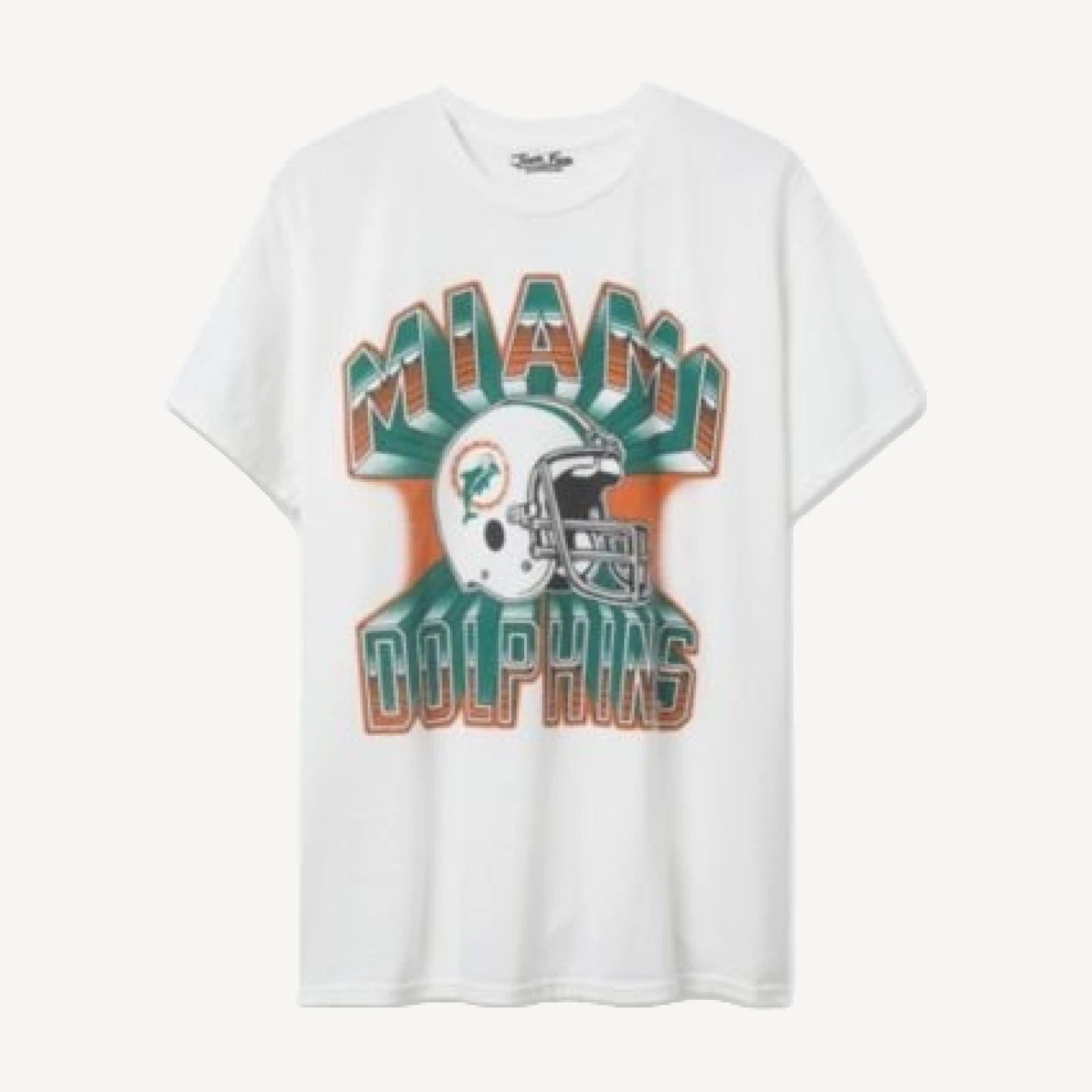 Junk Food Clothing Unisex Miami Dolphins Heroic Tee