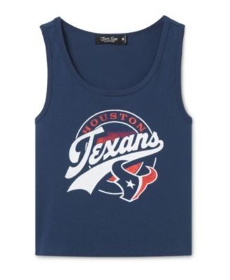 Junk Food Clothing Women's Houston Texans Cropped Tank