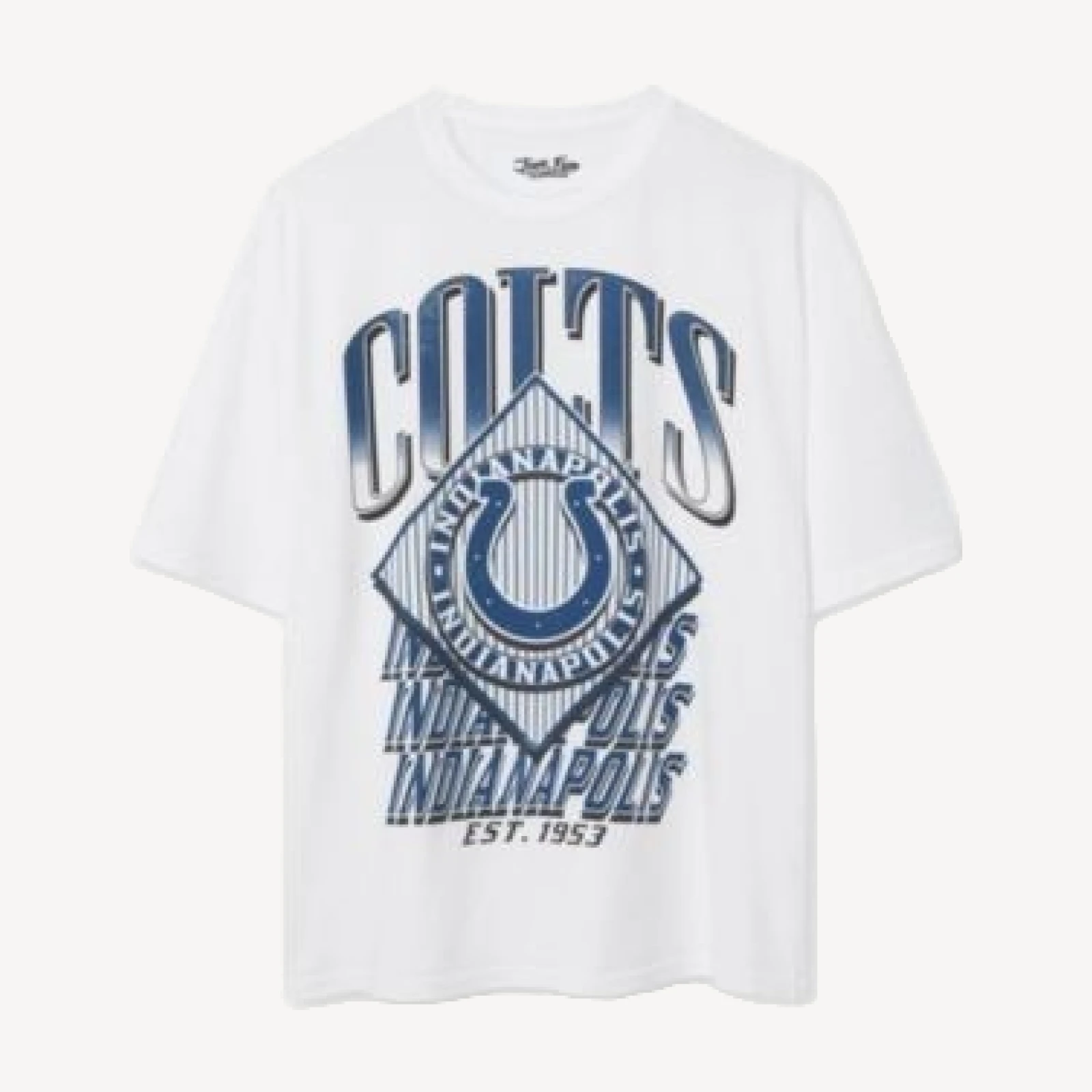 Junk Food Clothing Women's Indianapolis Colts Oversized Tee