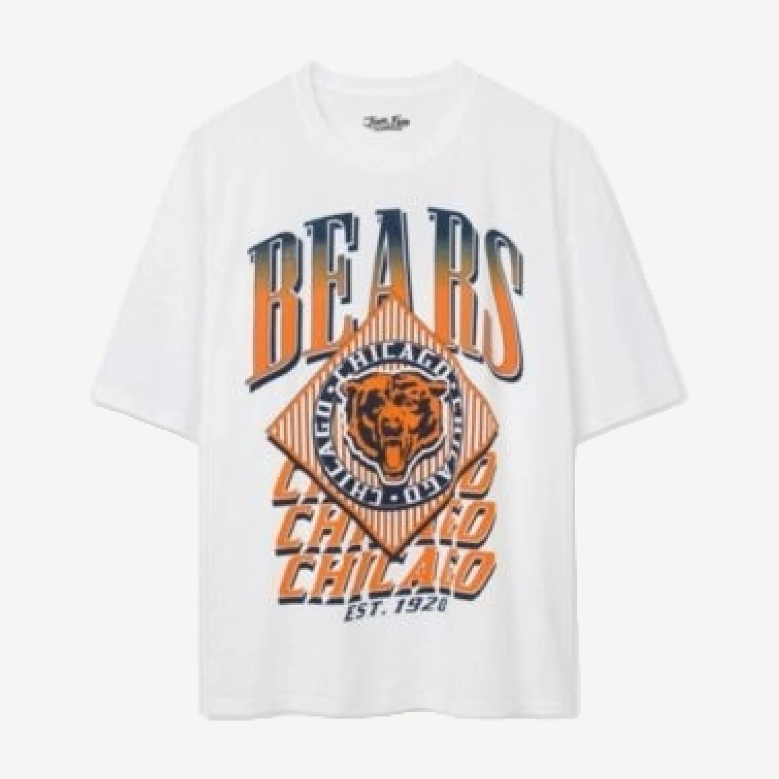 Junk Food Clothing Women's Chicago Bears Oversized Tee