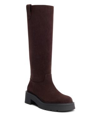 Stuart Weitzman Women's Ren Suede Knee High Boots