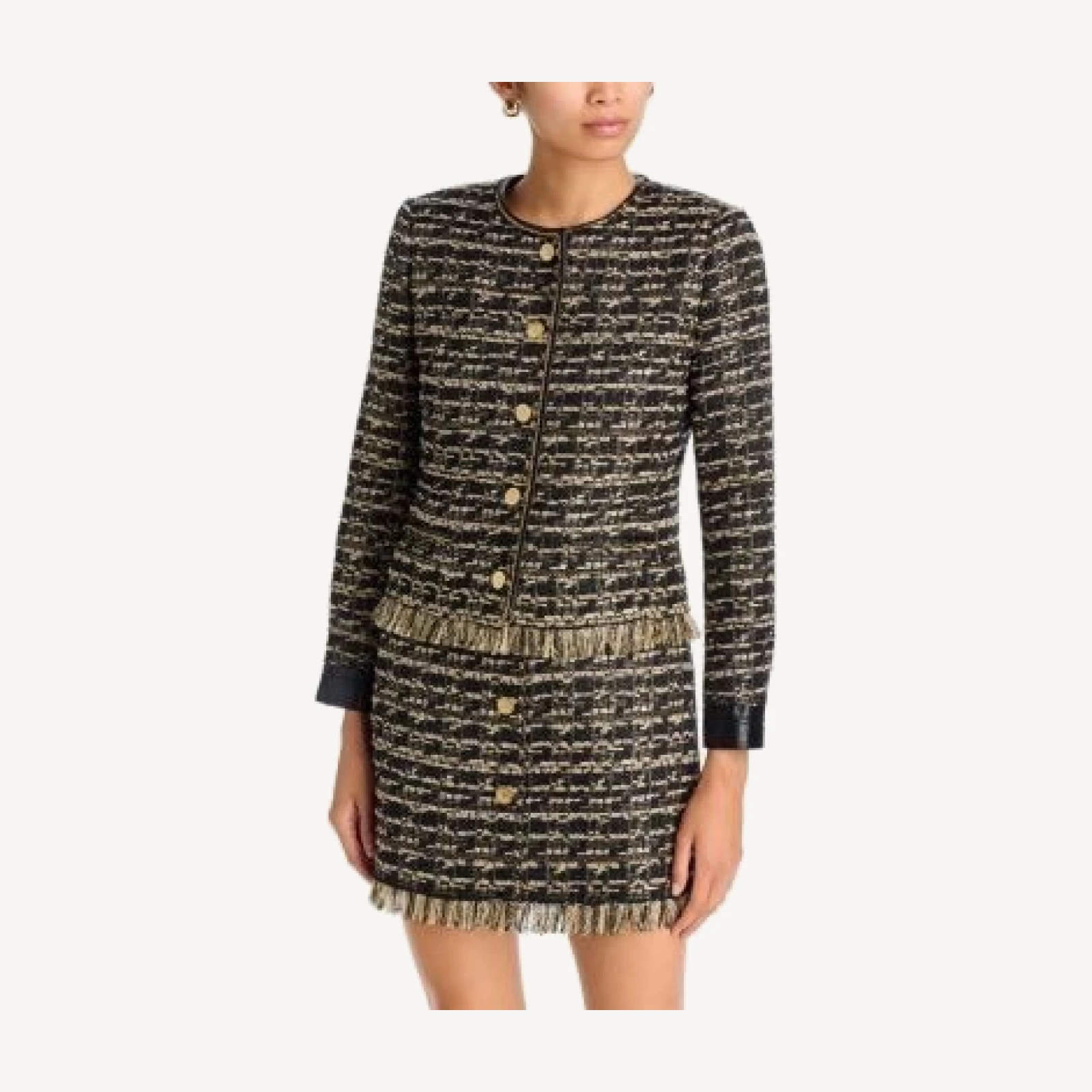 Kobi Halperin Jordan Fringe Trim Jacket