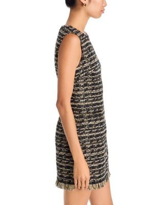 Kobi Halperin Gillian Fringe Trim Mini Dress