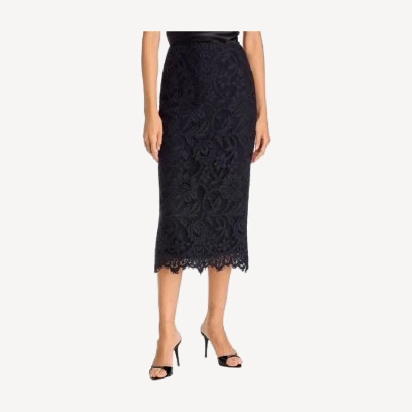 Kobi Halperin Simone Lace Midi Skirt
