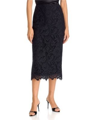Kobi Halperin Simone Lace Midi Skirt
