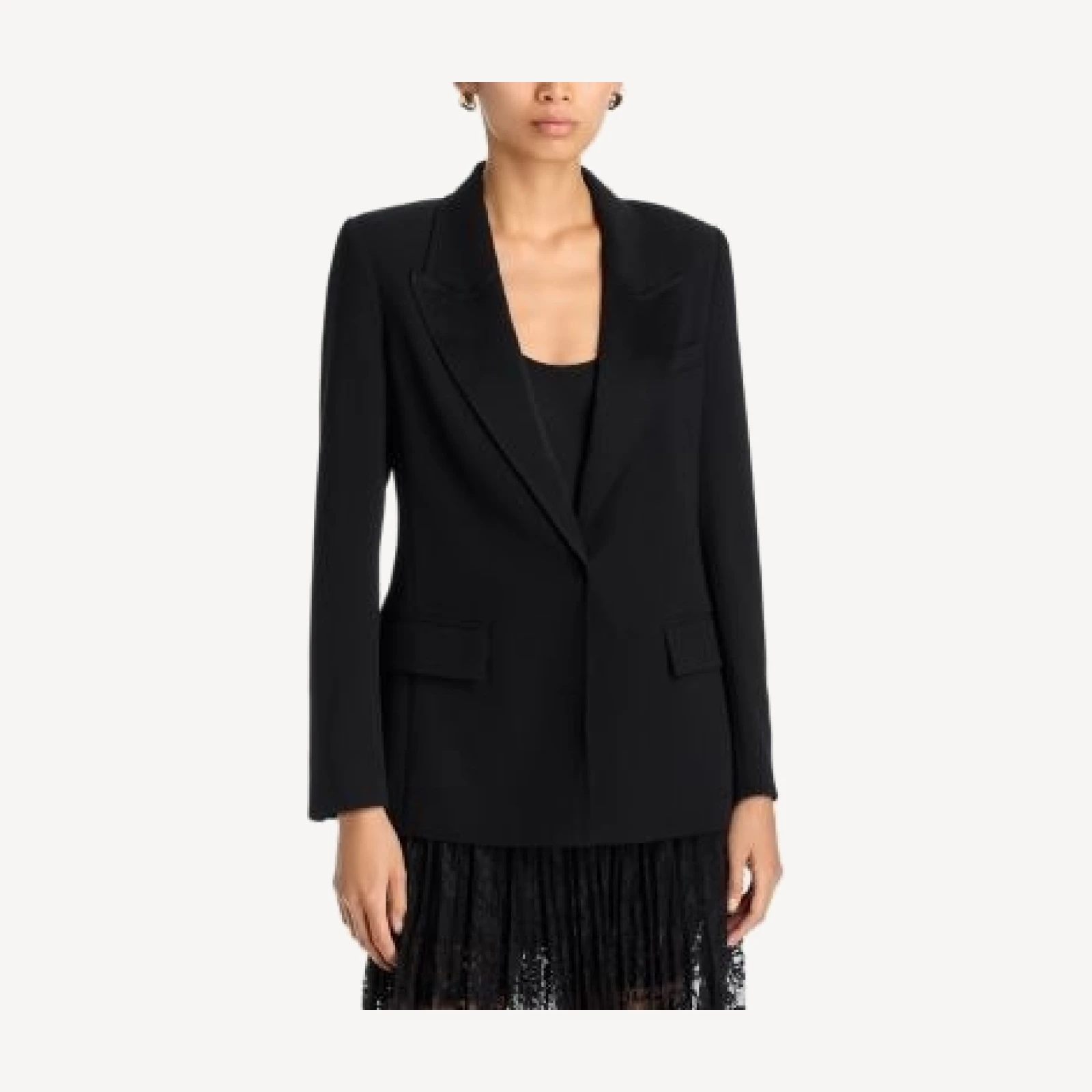 Kobi Halperin Dylan Satin Back Crepe Blazer