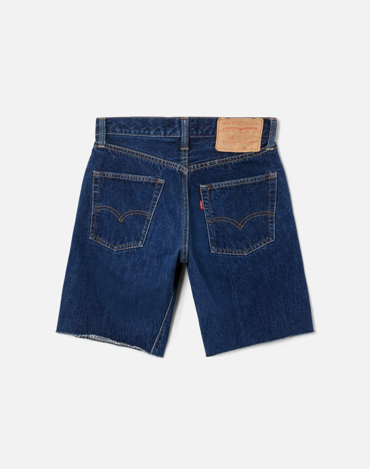 60s Single Stitch Selvedge Big E Levi's 501 Shorts - #53