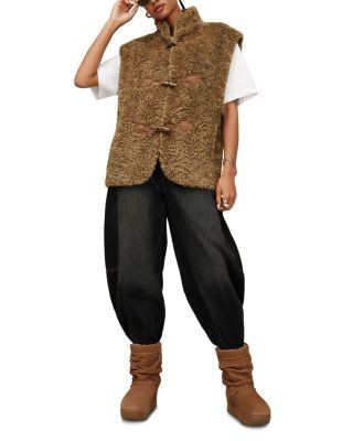 Ugg Niah Faux Fur Toggle Vest