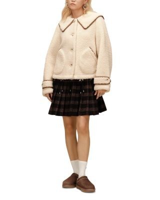 Ugg Nikia Fleece Collared Jacket