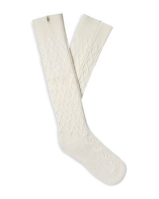 Ugg Rensa Cable Knit Knee High Socks