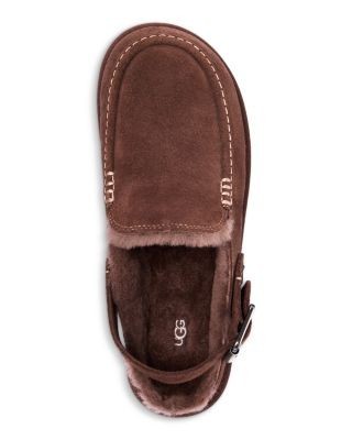 Ugg Women's Goldenstar Evelina Suede Clog Slippers