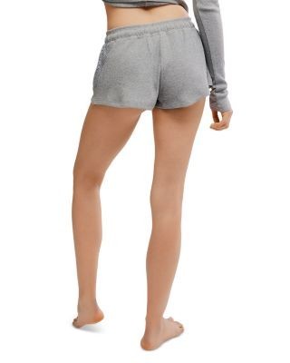 Free People Made You Blush Lace Trim Shorts