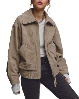 Free People Desert Moon Suede Jacket