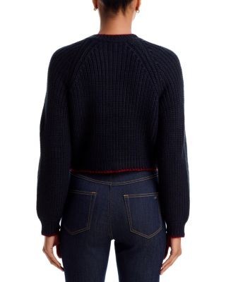 Cinq a Sept Millie Crewneck Cardigan Sweater