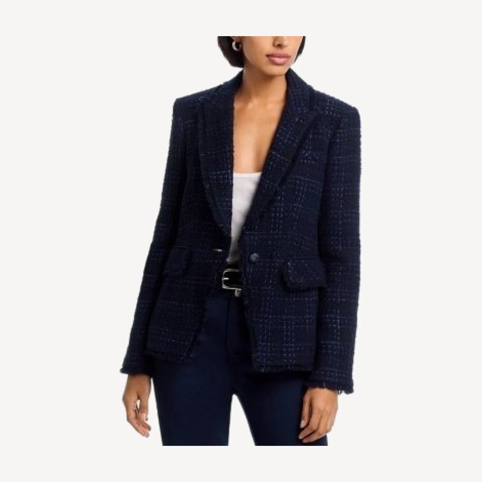Veronica Beard Cutaway Dickey Jacket