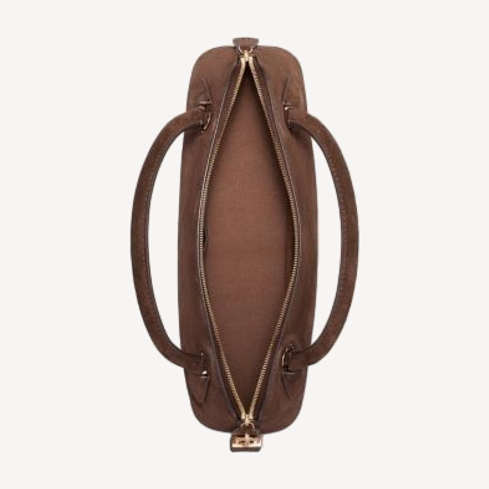 Tory Burch Lock Suede Top Handle Bag