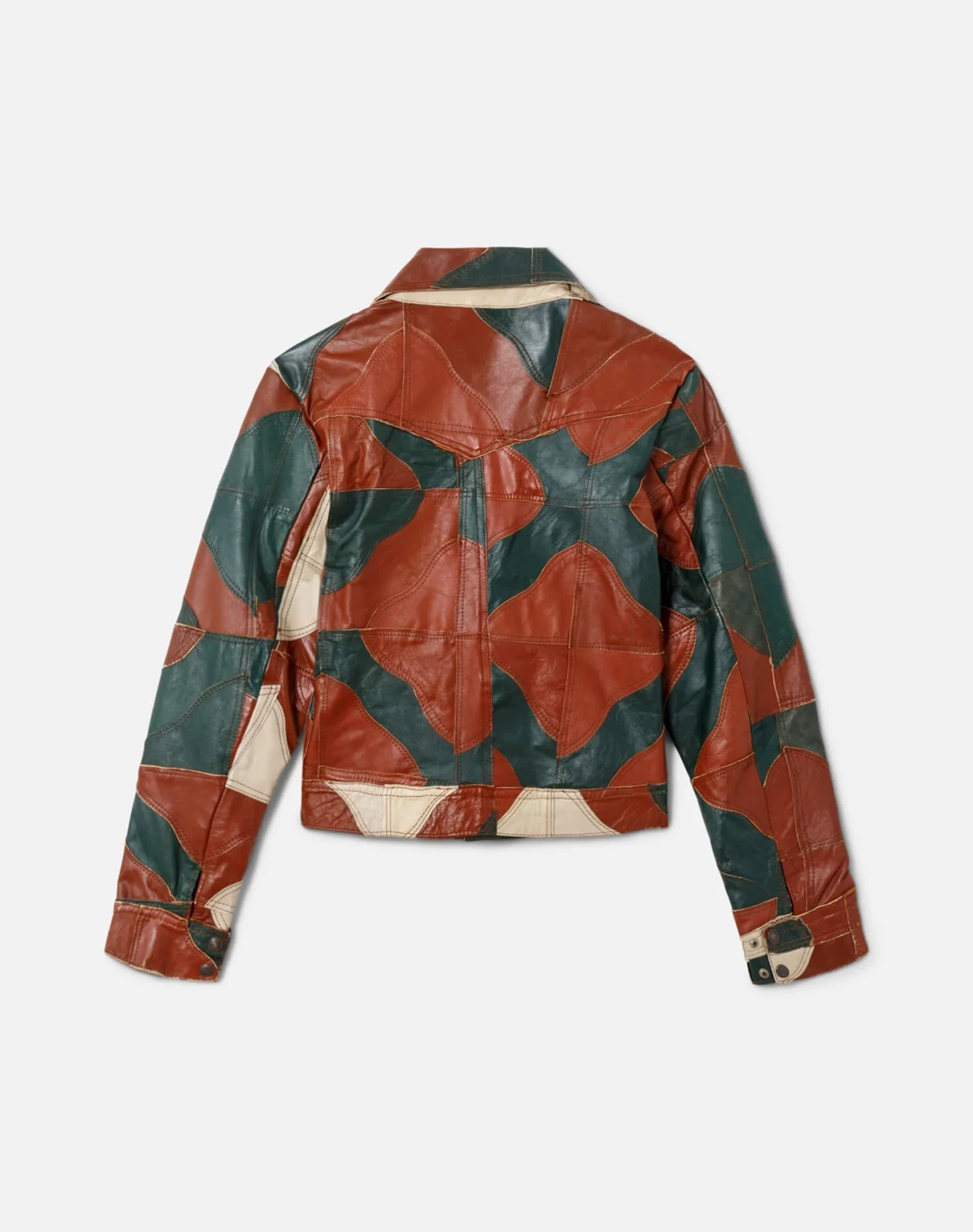 RE/DONE Vintage | 60s Patchwork Leather Jacket