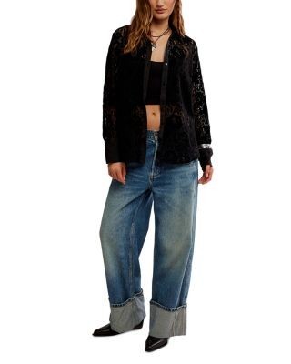 Free People Faith Button Down Shirt