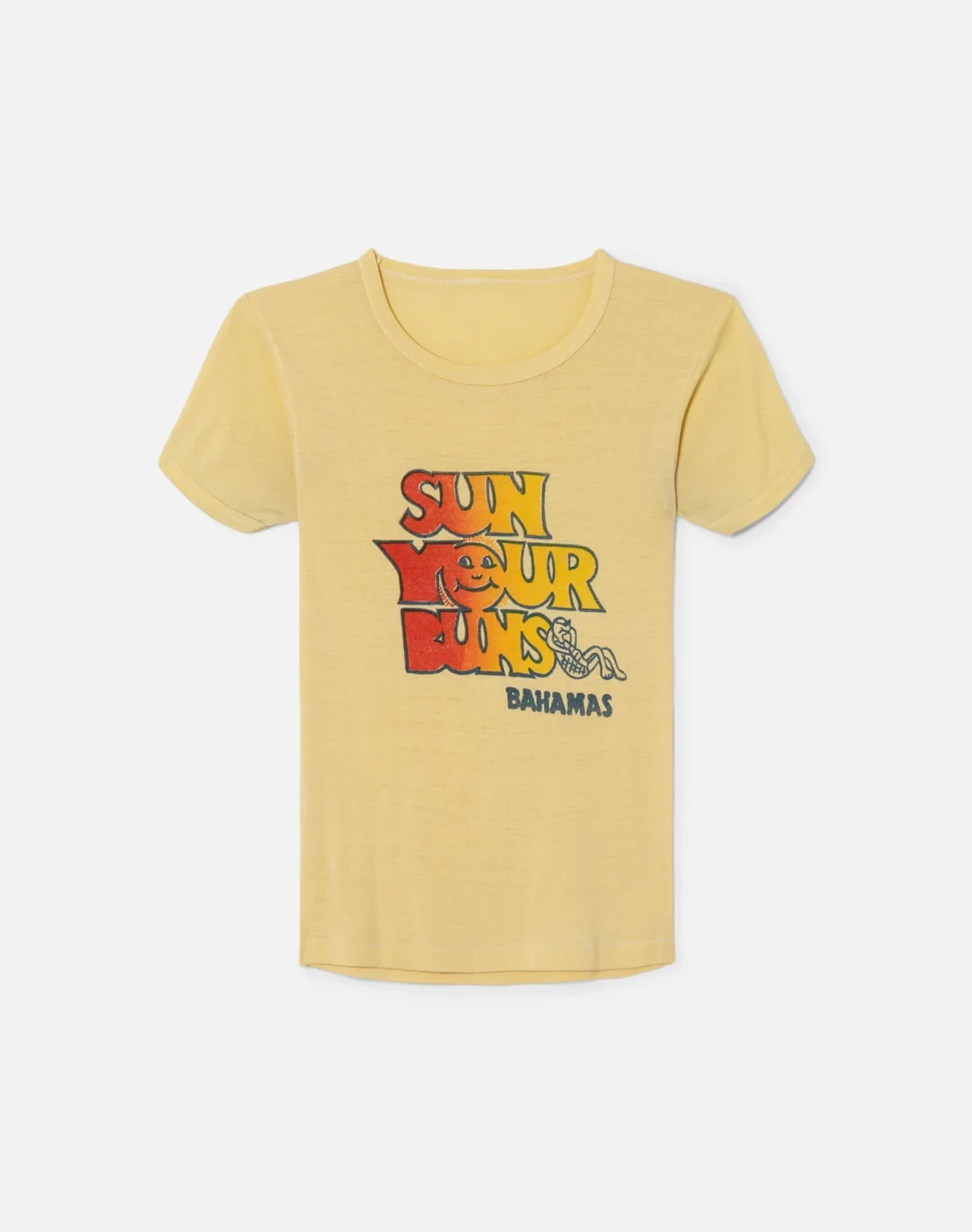 RE/DONE Vintage | 80s Sun Your Buns Tee