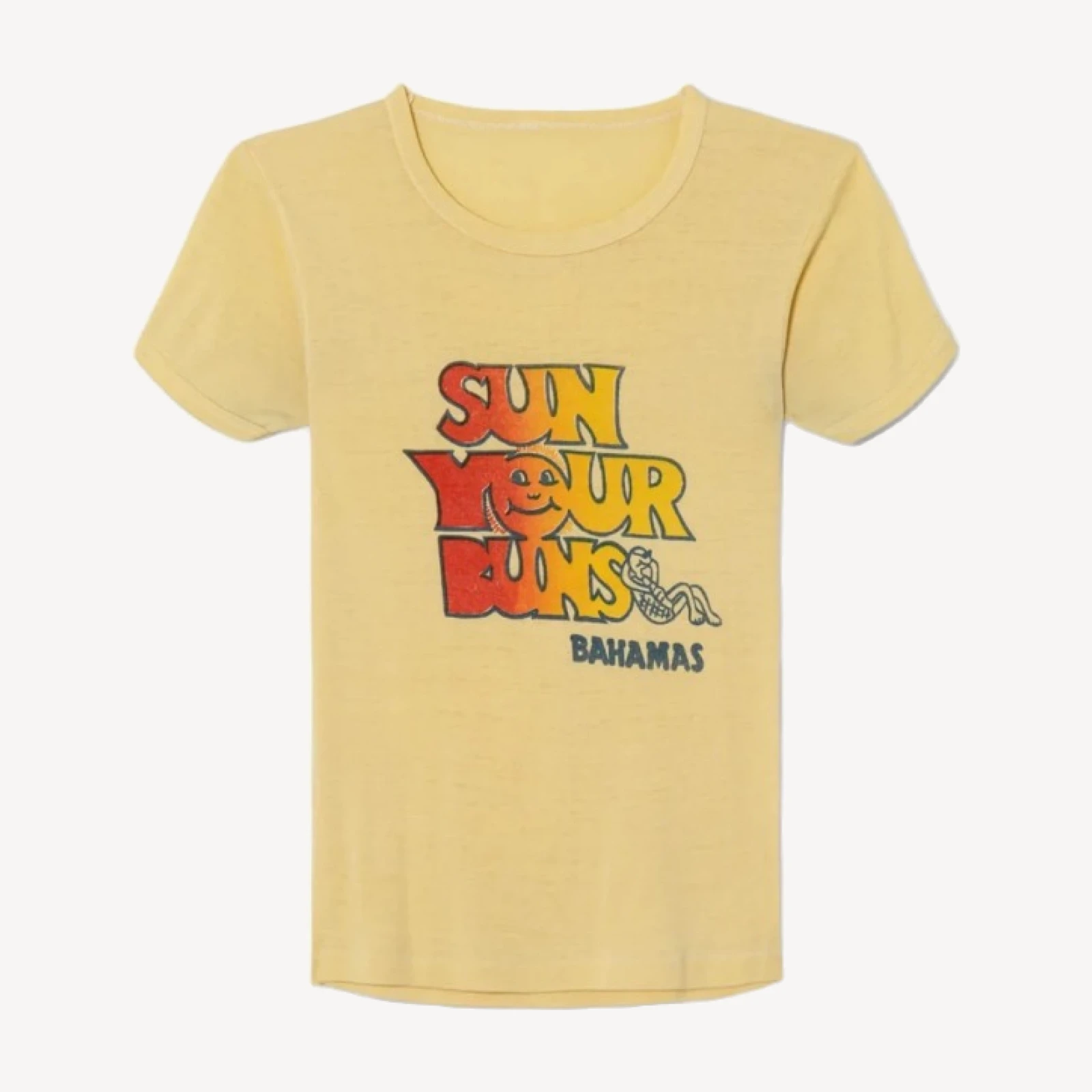 RE/DONE Vintage | 80s Sun Your Buns Tee