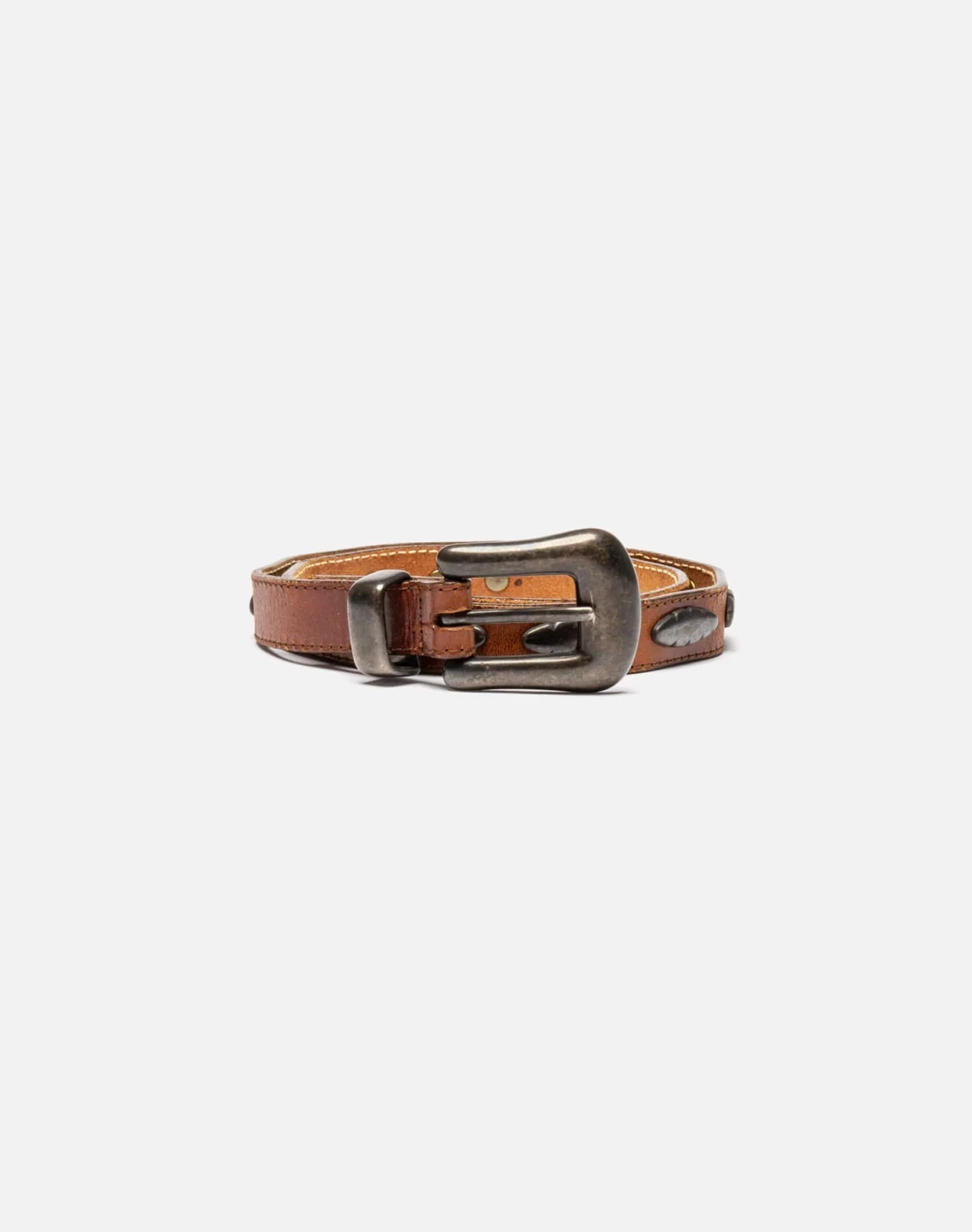 RE/DONE Vintage | 80s Concho Leather Belt