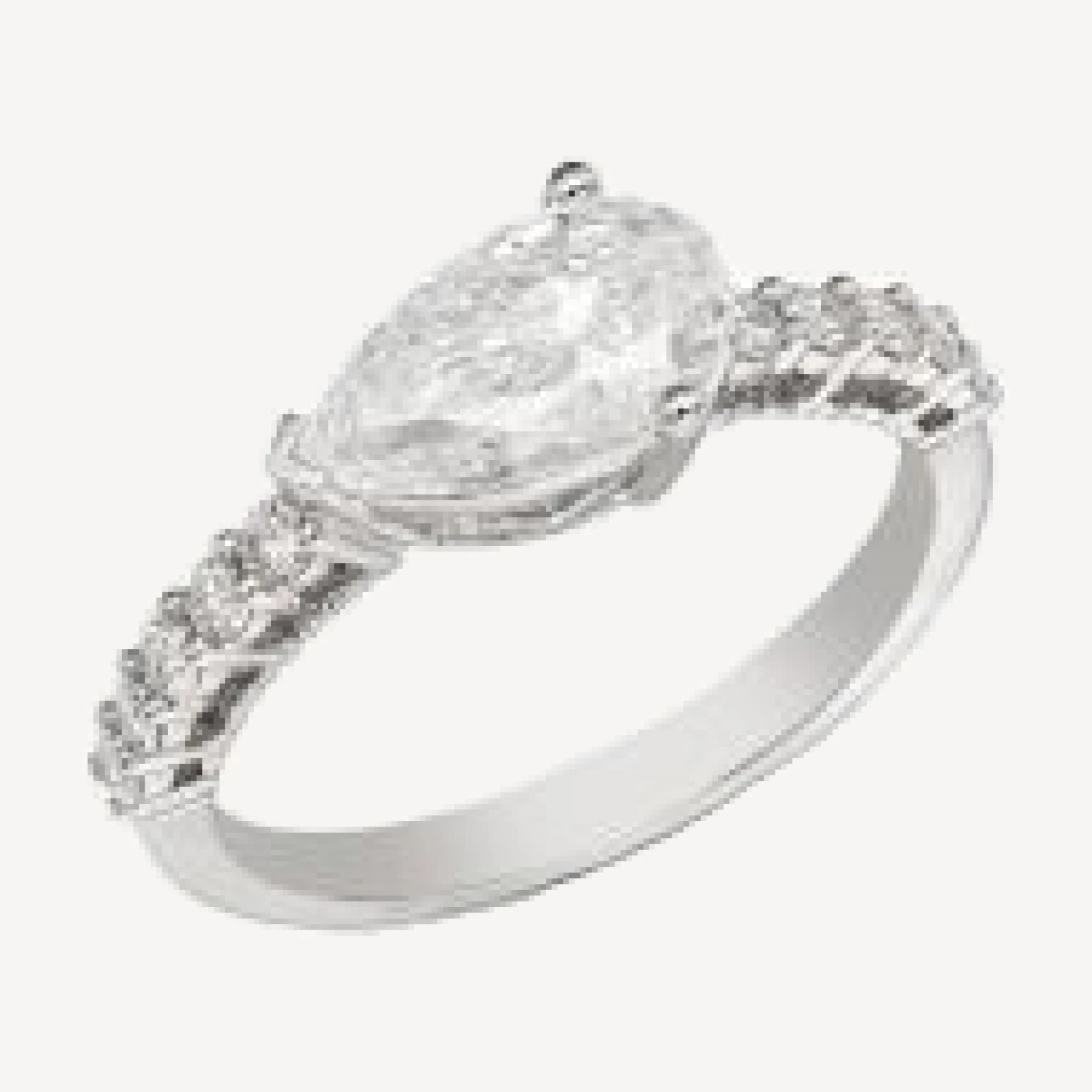 Bloomingdale's Fine Collection Luxe Collection Certified Lab Grown Diamond East West Pear Ring in 18K Gold, 1.50 tcw
